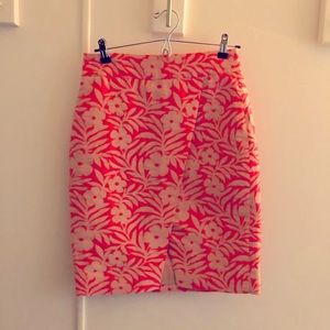 J Crew Collection Neon Tulip Skirt